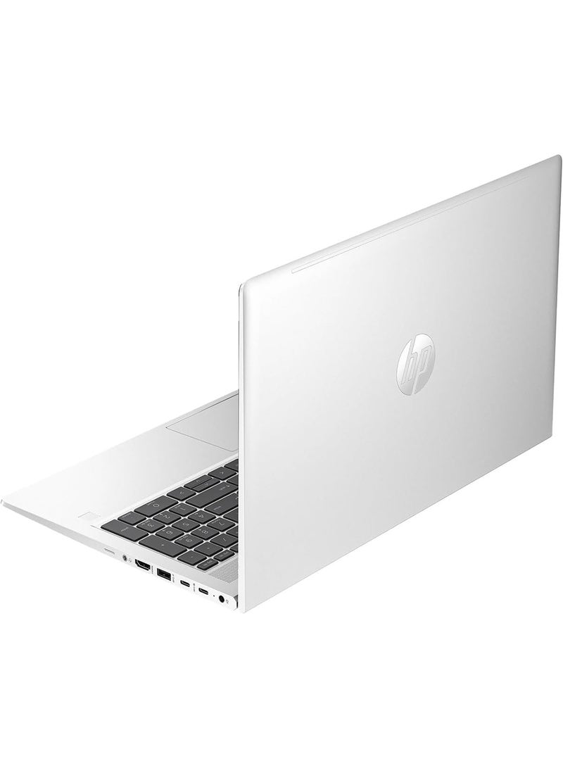 ProBook 450 G10 (Upgraded Version) Laptop With 15.6-Inch diagonal FHD IPS Touch Screen Display, Core i5-1335U Processor/16GB RAM/512GB SSD/Intel UHD Graphics/Windows 11 English/Arabic Pike Silver