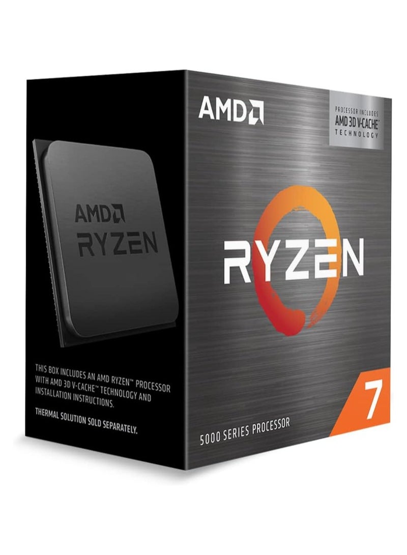 Ryzen 7 5700X3D 8-Core, 16-Thread Desktop Processor Grey