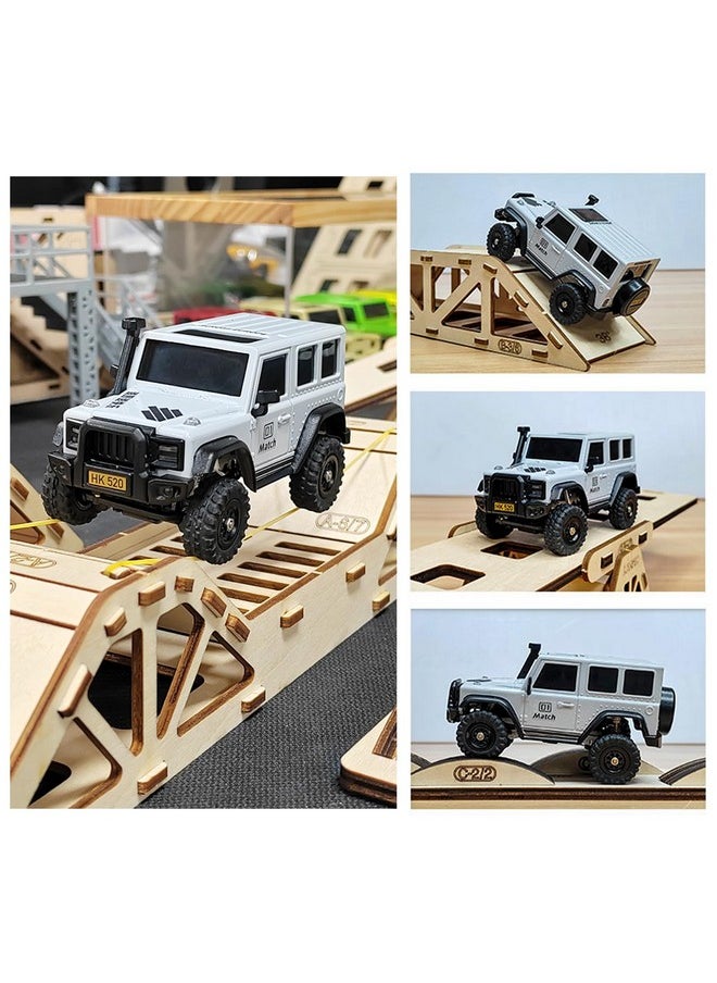 Ldarc Rc Crawler Obstacle Course: Climbing Kit With Canopy, Teeter Totter, Ramps, Rolling Roads For X43 Crawler/M58 Buggy Rc Crawlers Rc Cars