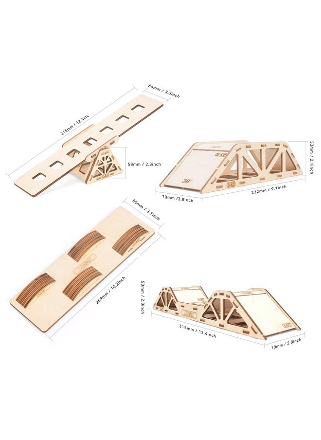 Ldarc Rc Crawler Obstacle Course: Climbing Kit With Canopy, Teeter Totter, Ramps, Rolling Roads For X43 Crawler/M58 Buggy Rc Crawlers Rc Cars