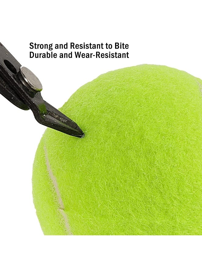 Souqoon Bpa® Tennis Balls -3 Packs Of (3 Balls) Advanced Training Tennis Balls Practice Balls, Reusable And Sturdy Pressureless Tennis Balls, Ideal For Practice, Training, Teaching And All Court Types