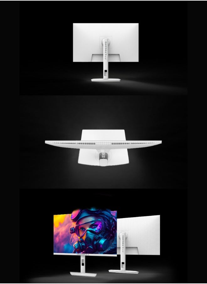 27 Inch GMX27P Gaming Monitor 2K QHD 2560x1440, LED Panel Type, 180Hz Refresh Rate, 1ms Response Time,  Adaptive Sync and G-Sync Compatible, Adjustable Stand | White