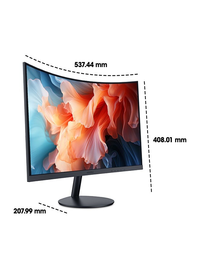 23.6-Inch Curved Business Monitor – Full HD 1920 x 1080, Refresh Rate (75Hz–HDMI, 60Hz-VGA), sRGB 99% Color Gamut, 3000: 1 Static Contrast, 16.9 Screen Ratio, 16.7m Maximum Color, Tilt Adjustable, HDMI and VGA, Cinema mode, Eye Protection, RTS, FPS | 24N5CA