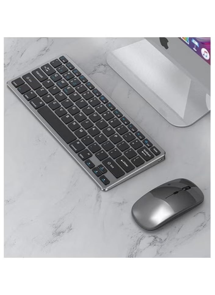 Ultra-Slim Bluetooth Keyboard | Compatible with iPad 10.2-inch/9.7-inch, iPad Air 10.5, iPad Pro 11/12.9, iPad Mini 5/4, iPhone, and Other Bluetooth Enabled Devices