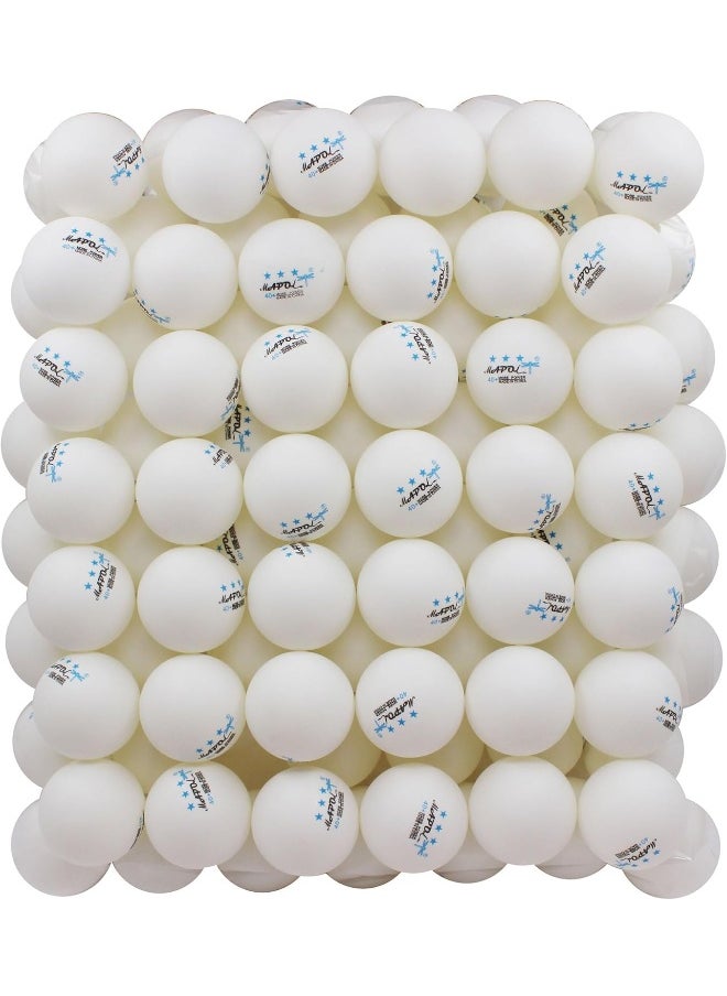 Souqoon Bpa® 100 Pack White 3-Star Table Tennis Balls Advanced Training Ping Pong Ball