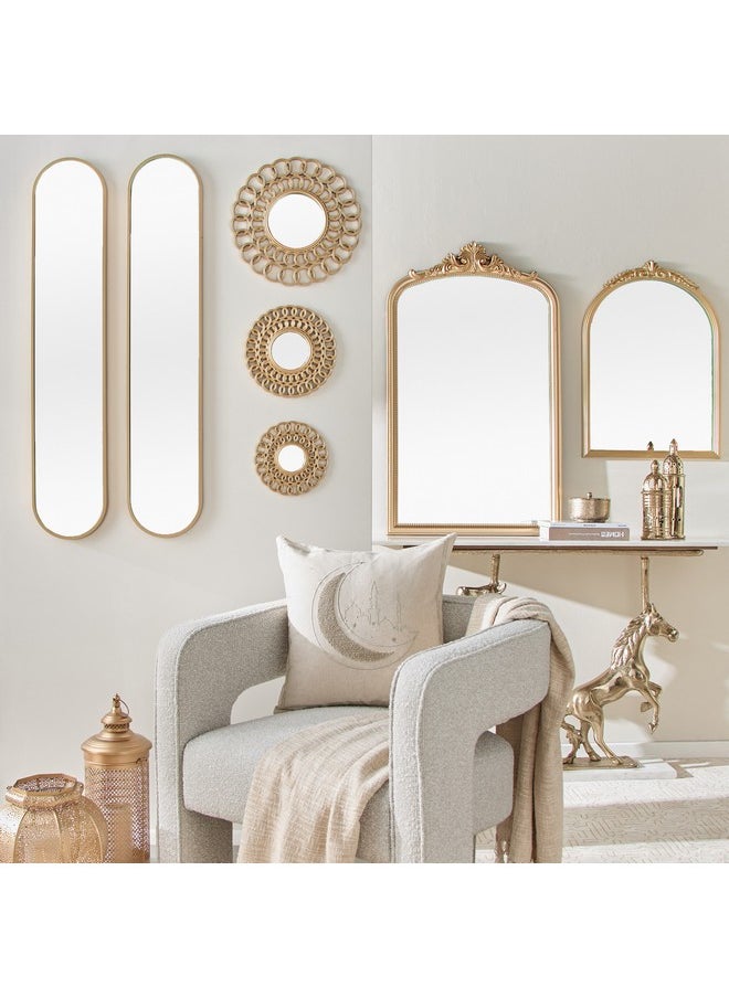 Faiz Wall Decorative Mirror 62 X 102 X 2.5 Cm