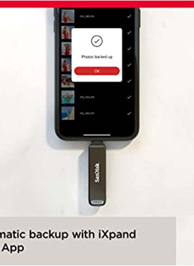 iXpand Flash Drive Luxe - USB-C + Lightning - for iPhone, iPad, Mac, USB Type-C devices including Android 256 GB