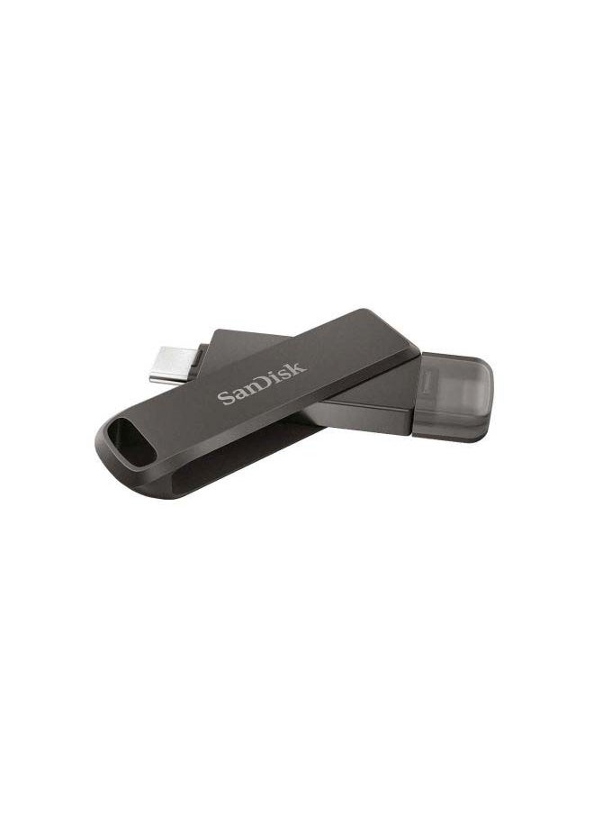 iXpand Flash Drive Luxe - USB-C + Lightning - for iPhone, iPad, Mac, USB Type-C devices including Android 256 GB