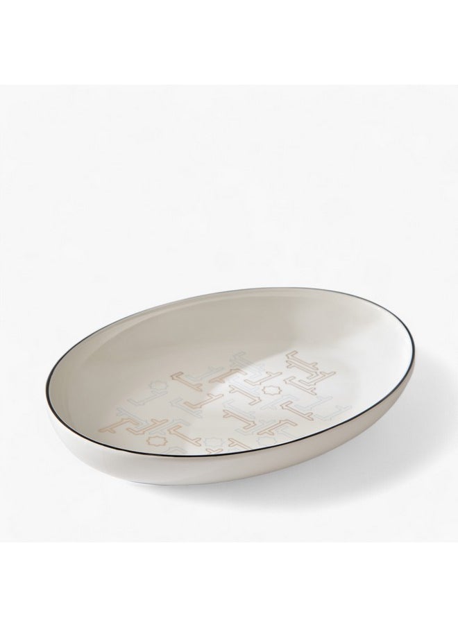 Skyline Mirage Oval Platter 35 X 5 X 24.7 Cm