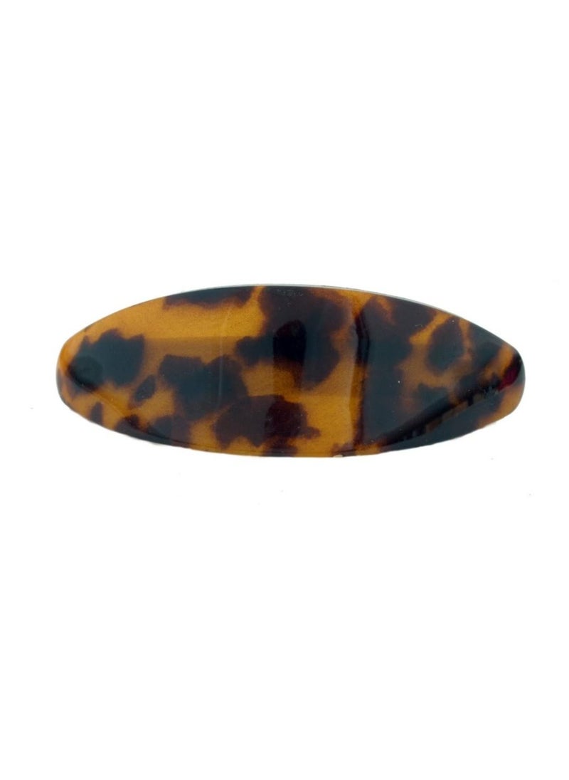 CaravanTokyo Color Oval Hump Automatic Barrette For Thick Hair Made Of Handmade Materials