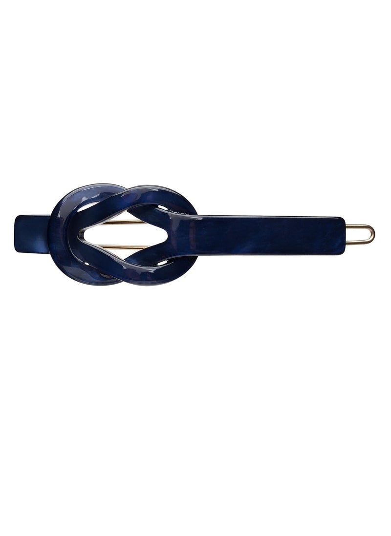 France Luxe Double Knot Tige Boule Barrette - Nacro Ocean