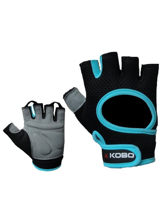 Gym Gloves Unisex Hand Protector for Fitness Weight Lifting (Imported)