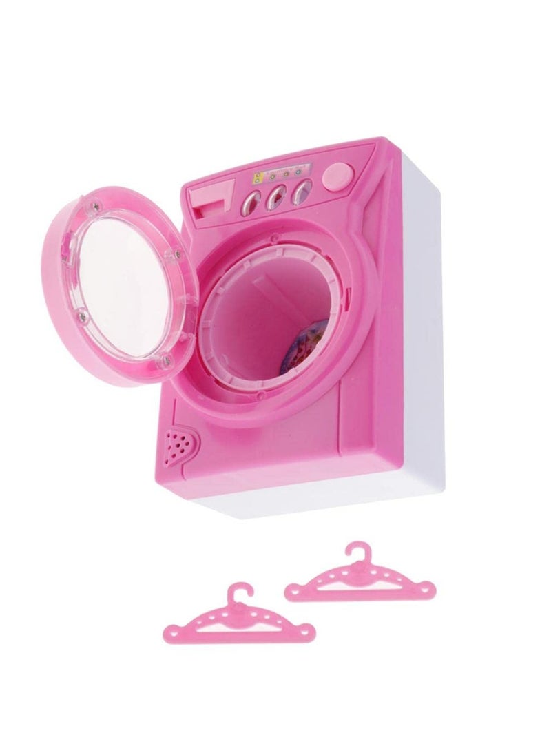 Pretend Play Accessory Toy Set for Kids, Girls, Boys Gifts Washing Machine