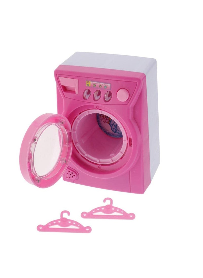 Pretend Play Accessory Toy Set for Kids, Girls, Boys Gifts Washing Machine