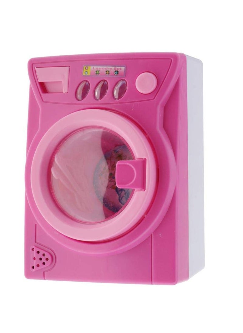 Pretend Play Accessory Toy Set for Kids, Girls, Boys Gifts Washing Machine