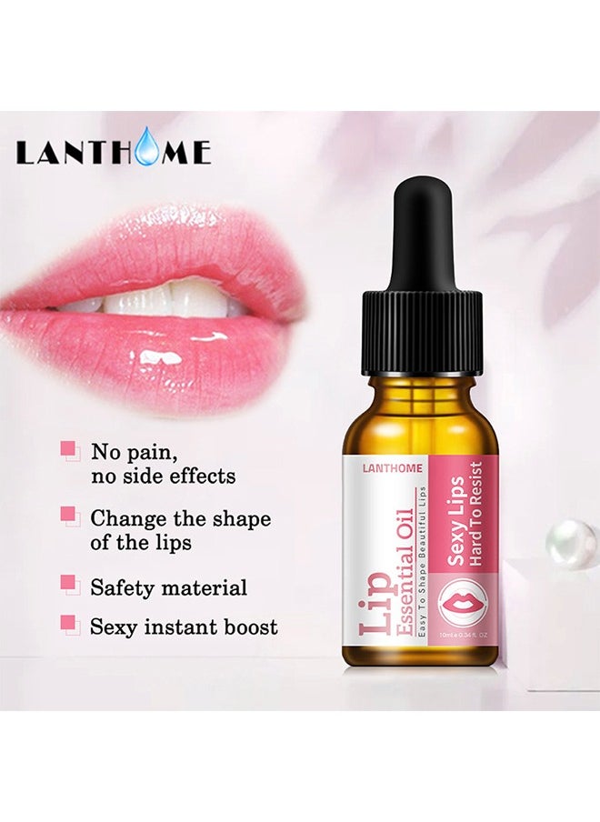 Lip Essential Oil，Brrnoo Lip Essential Oil, Premium Therapeutic Grade Oil Beauty Exfoliating For Lip Care Nourishing & for Aromatherapy, Diffuser, Lips Care, Massage 10mL