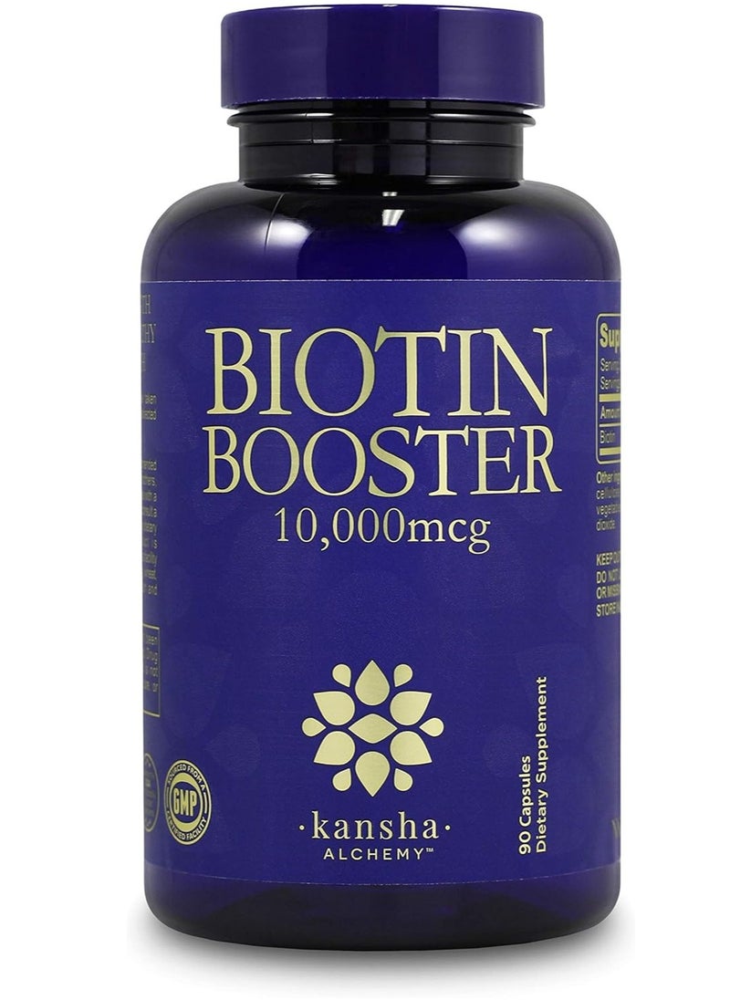 Biotin Booster 10,000mcg 90 Capsules