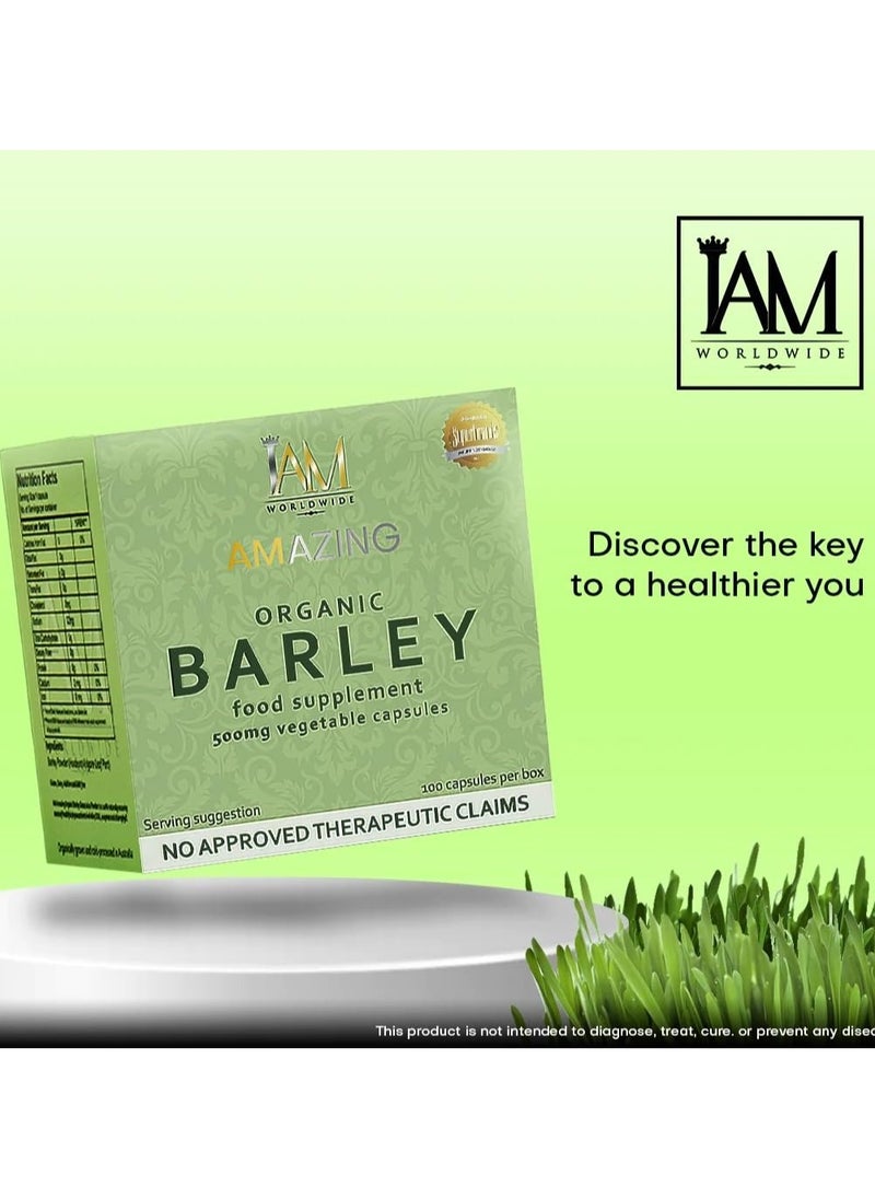 Amazing Pure Organic Barley Capsules