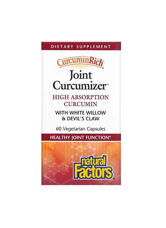 CurcuminRich Joint Curcumizer 60 Vegetarian Capsules