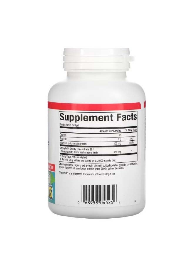 Cherry Concentrate Super Strength 500 mg 90 Softgels