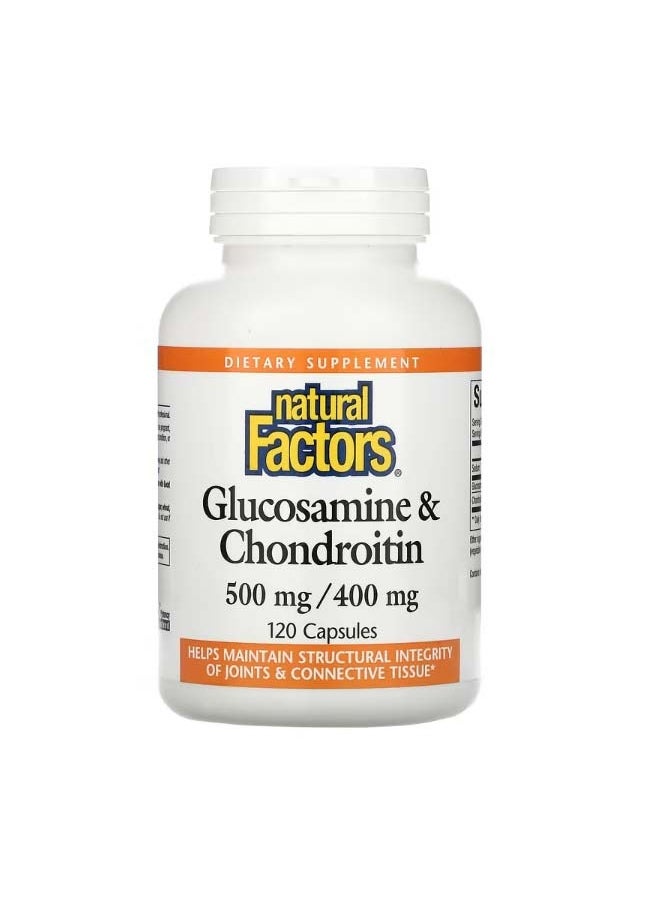 Glucosamine And Chondroitin 120 Capsules