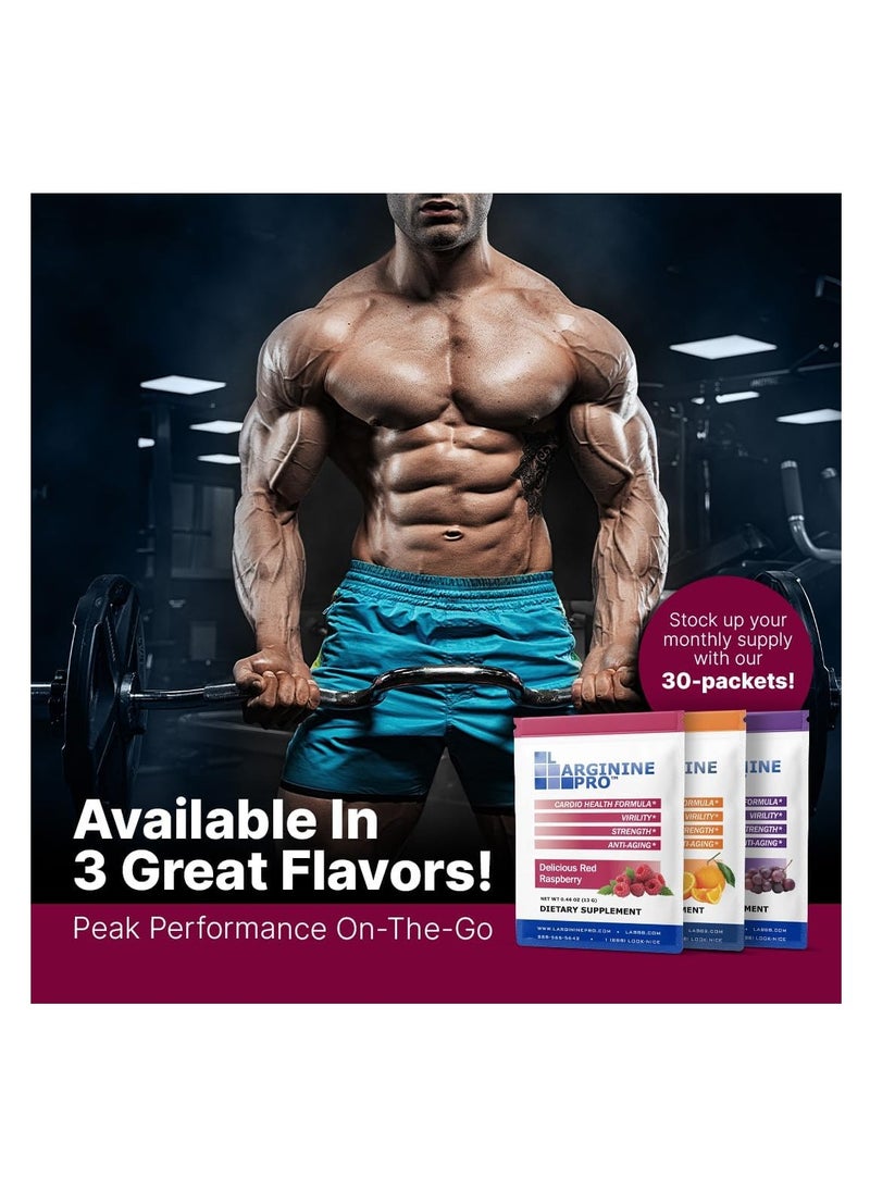 L-arginine Pro, L-arginine Supplement - 5,500mg of L-arginine Plus 1,100mg L-Citrulline 13.97 Ounces