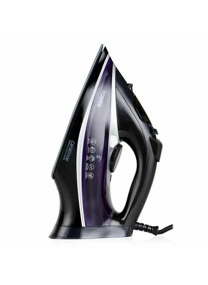 TOWER T22013PR CeraGlide 3100W Ultra Speed steam Iron Purple / Black