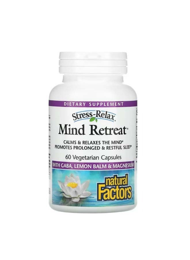 Stress Relax Mind Retreat 60 Vegetarian Capsules