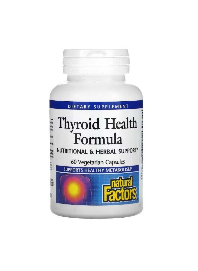 Thyroid Health Formula 60 Vegetarian Capsules