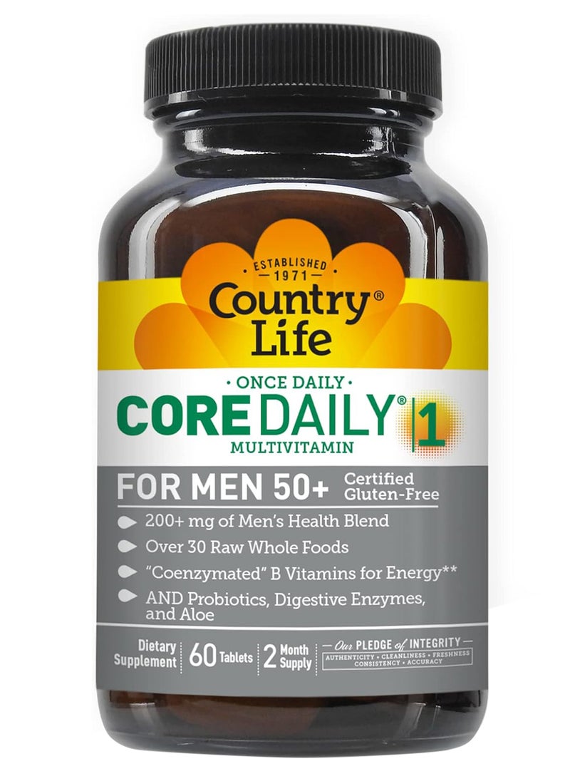 Core Daily1 Men 50+ Tablets 60'S