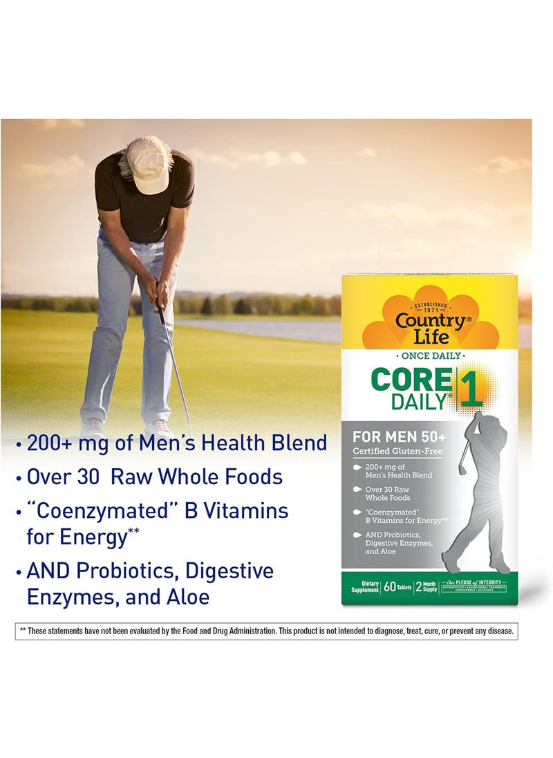 Core Daily1 Men 50+ Tablets 60'S