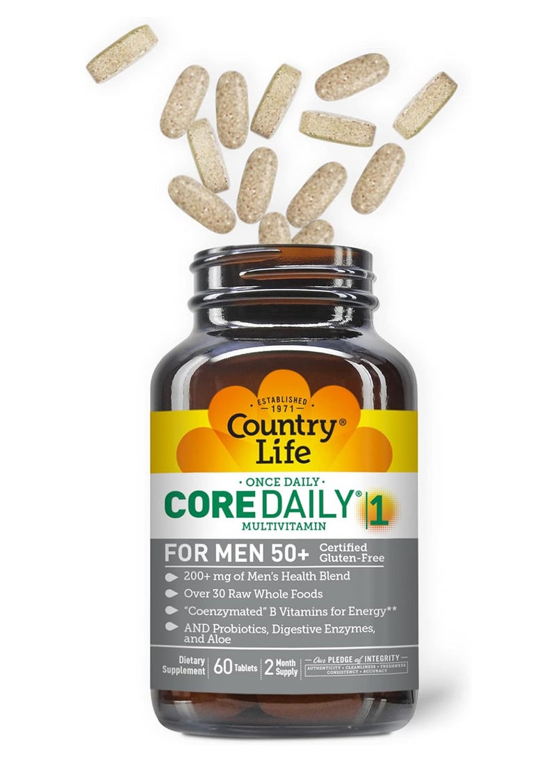 Core Daily1 Men 50+ Tablets 60'S