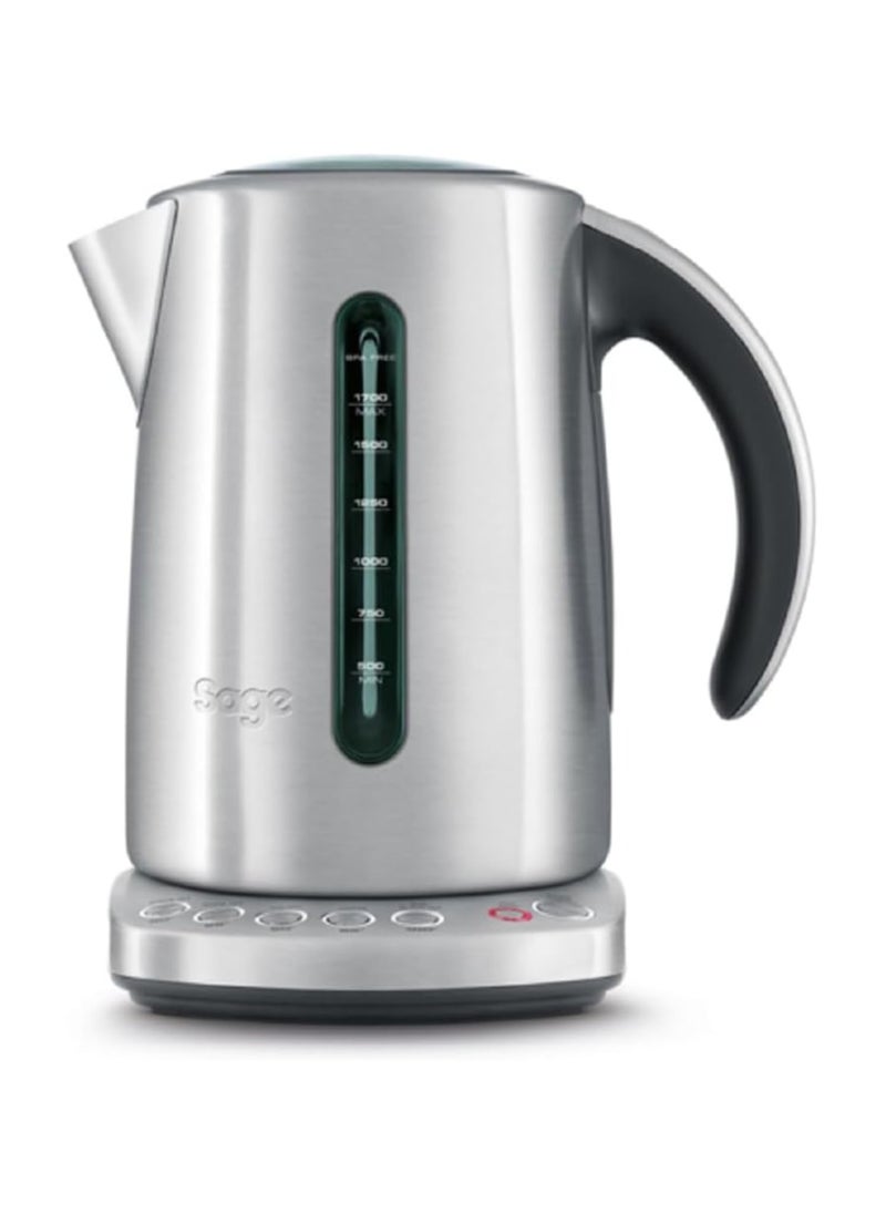 The Smart Kettle - Quiet and Cordless Electric Kettle - Fast Boil, Brushed Stainless Steel - UAE Version, 2 Year Warranty