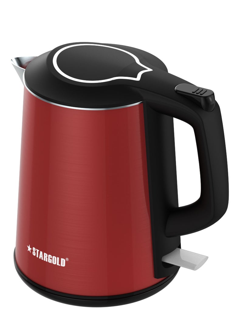 Electric Kettle 1.8L Capacity 1500 Watts Modern Design Auto Power Off, Overheat Protection