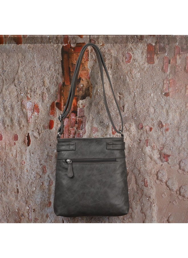 Small Crossbody Purses For Women Shoulder Bag (01-Grey-Bh)
