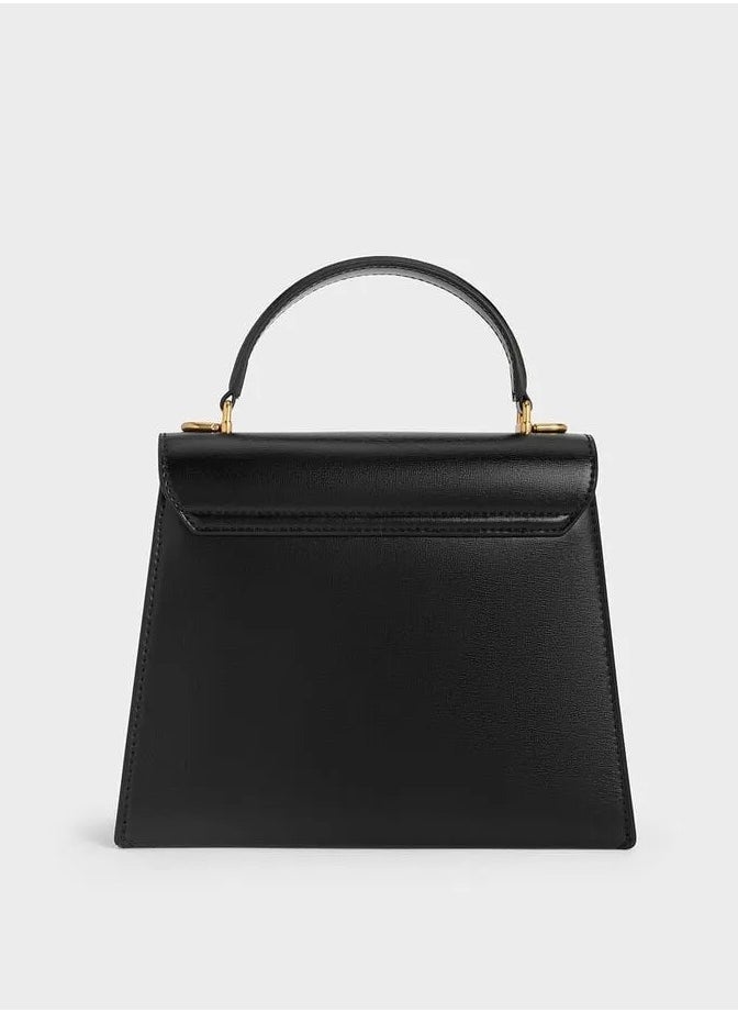 Charles & Keith Samantha Envelope Top Handle Bag