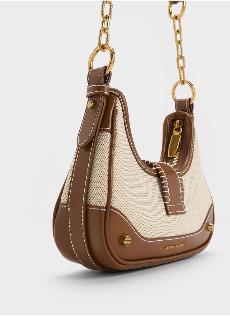 Winslet Belted Hobo Bag