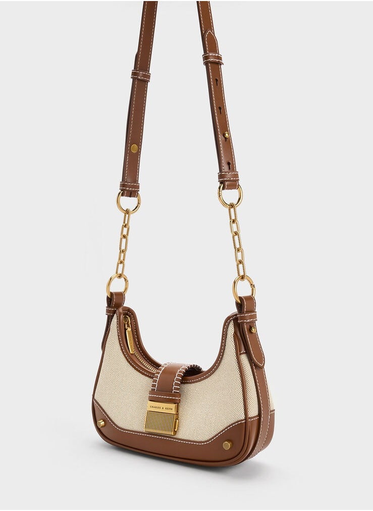 Winslet Belted Hobo Bag