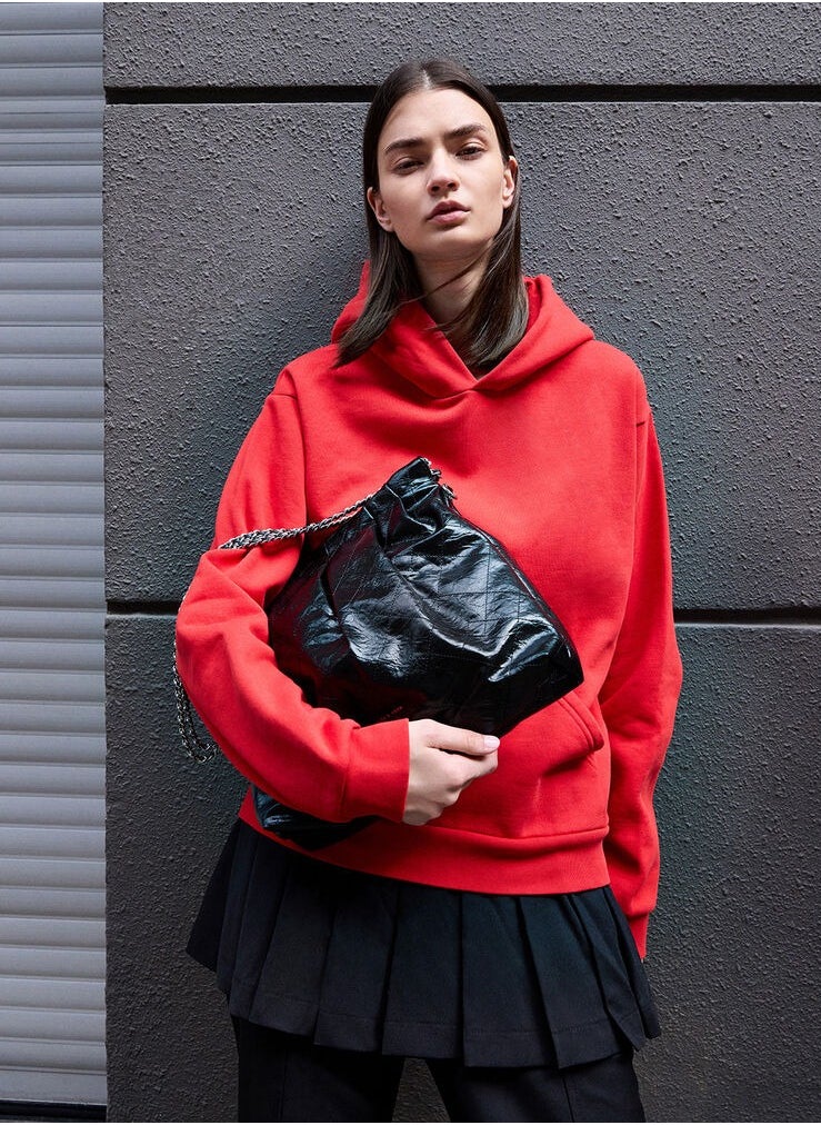 Apfra Quilted Chain-Handle Bag