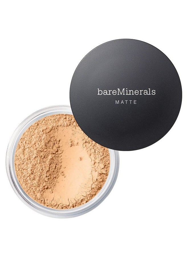 bareMinerals Original Matte Loose Mineral Foundation SPF 15, Powder Foundation Makeup, Buildable Coverage, Reduces Shine, Talc Free Foundation, Vegan
