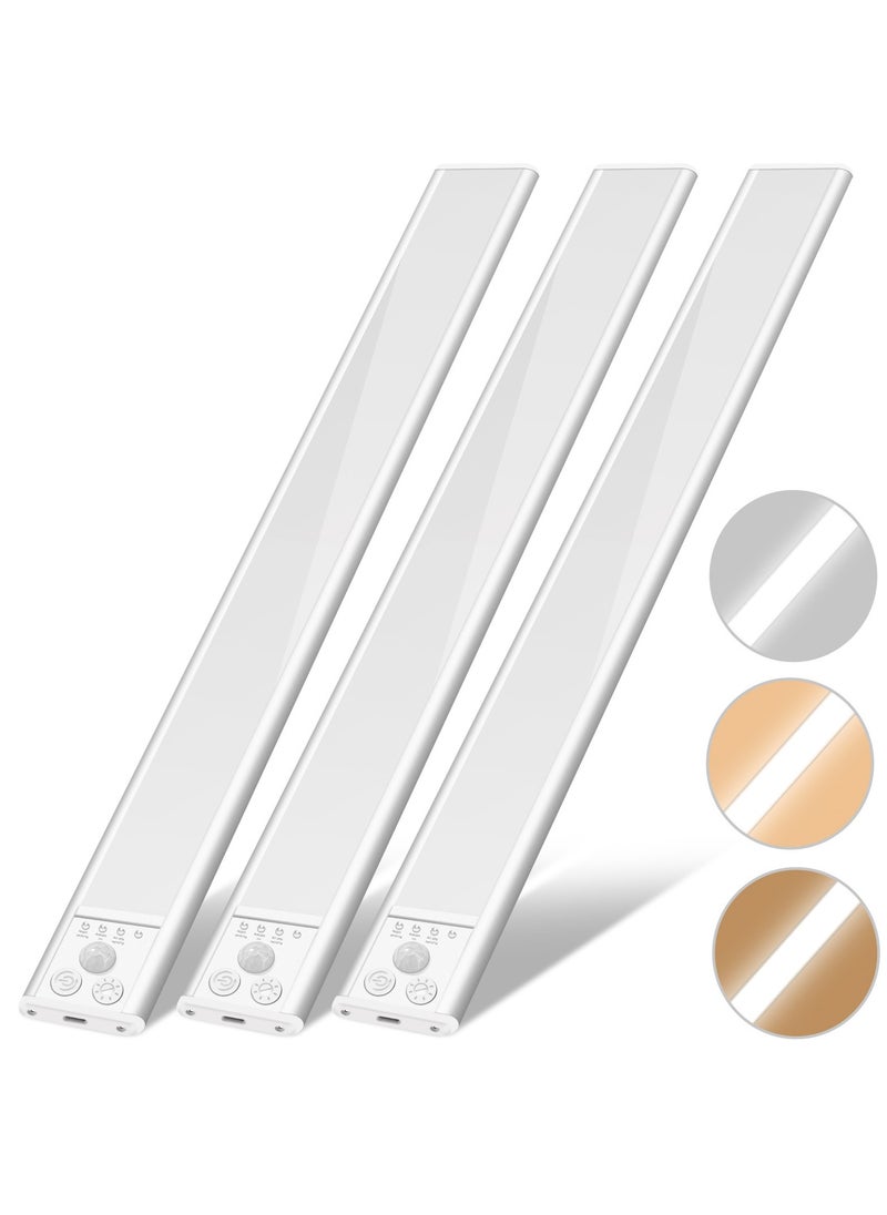 2024 new ultra-thin length 30cm LED multi-function USB charging cabinet light boutique induction lamp adjustable color temperature small night light ultra-thin LED cabinet light human body induction multi-function desk lamp night light reading lamp long life non-plug-in lamp