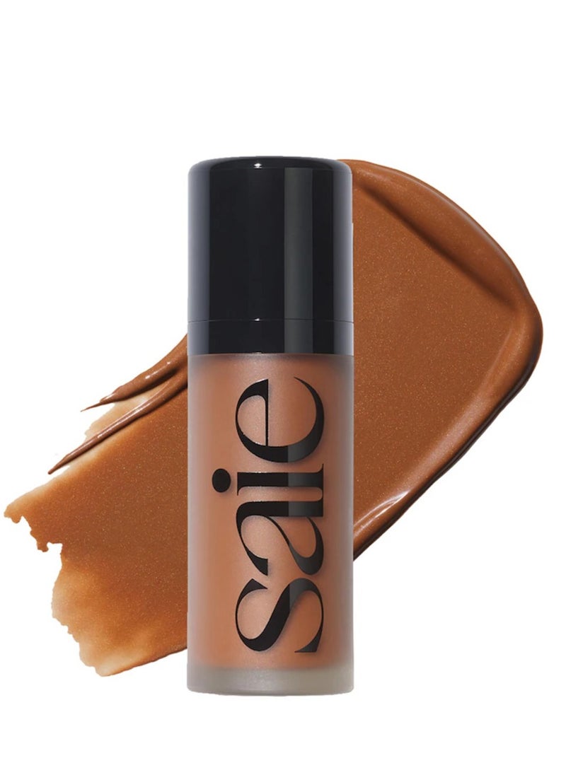 SAIE Dew Bronze Soft-focus Liquid Bronzer- Swim, 12ml