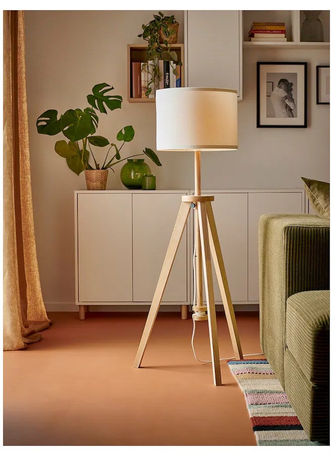 Stylish And Elegant Floor Lamp ash/white Sofa Side and Living Room 151 cm