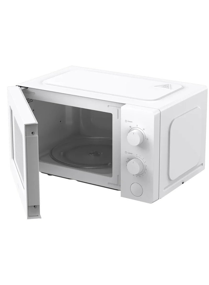 Microwave Oven Quick Heating, 360°Surround,5 Level Power,Fresh-lock Defrosting,35 Minute Setting 20 L 1100 W MWB010-2A White