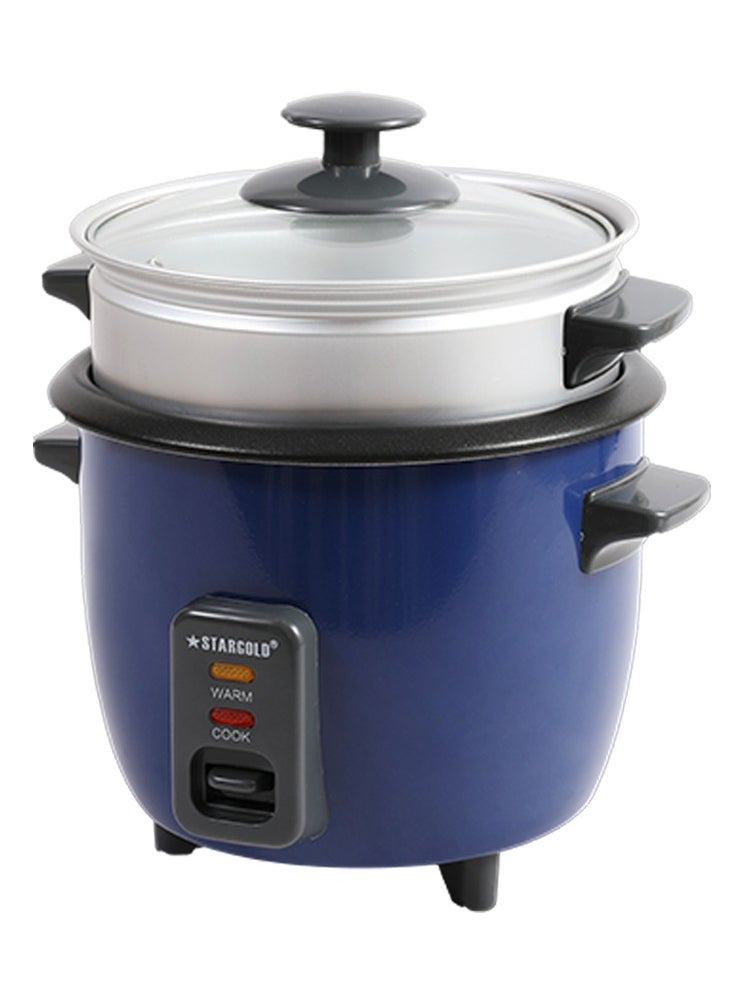 Electric Rice Cooker 0.6 L 350 W Blue/Black