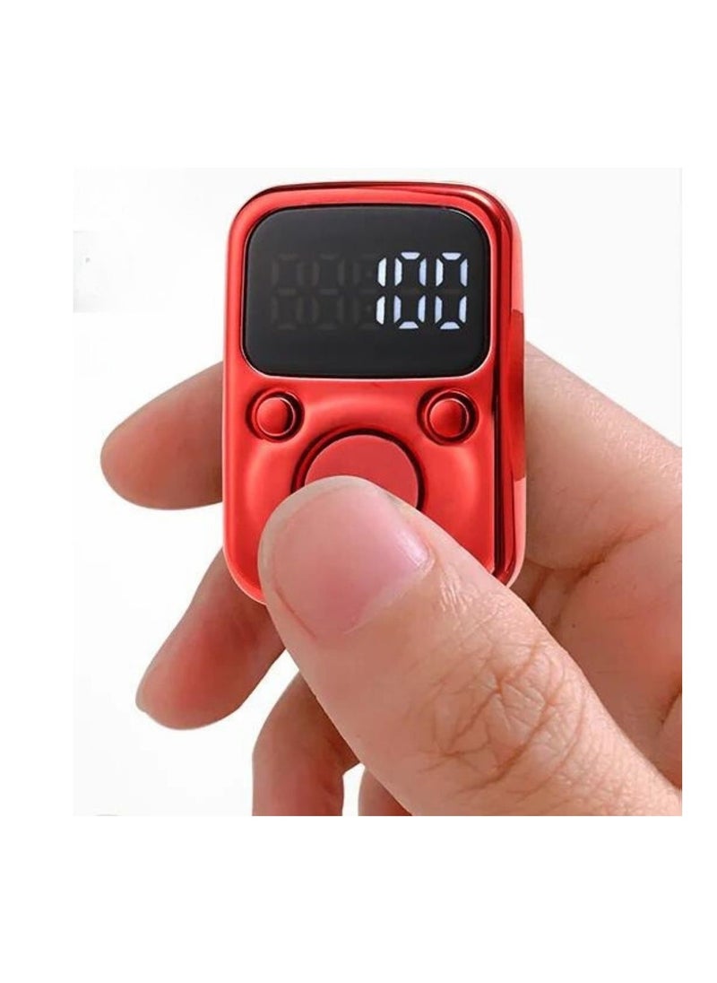 Digital Tasbeeh Ring With LCD Display Screen