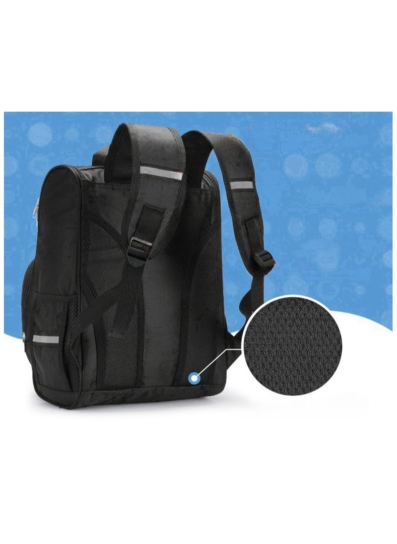 Monitoring Robot Small Cartoon Backpack Children's Safety Reflective Strip Backpack 37*27*19CM