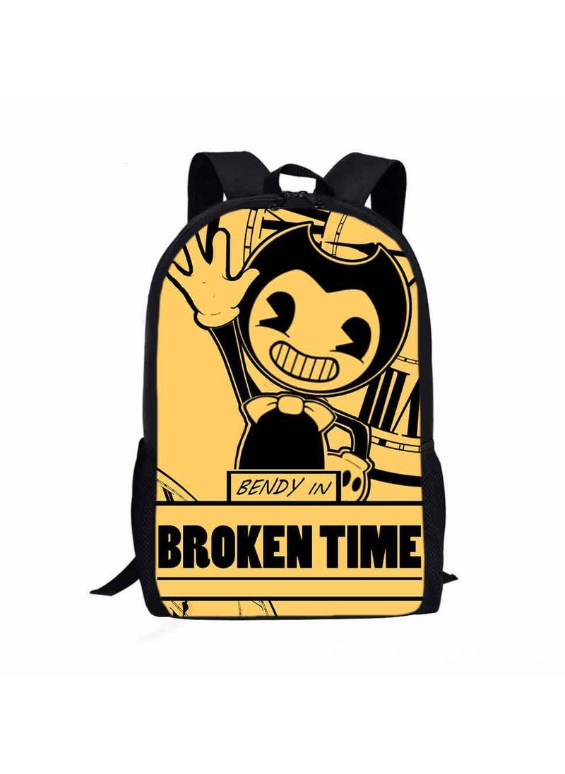 Golden Bandy Printed Cartoon Schoolbag Student Backpack Children's Backpack Large Capacity Simple 44*29*12.5CM