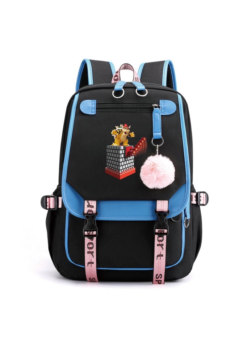 Student Advanced Schoolbag Large Capacity - Super Mario