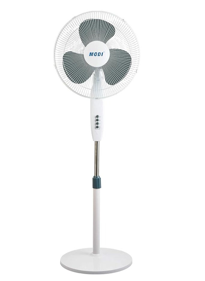 Pedestal Fan,16-Inch Cooling Fan with 3 Wind Speeds，Height Adjustable Stand Fan 60W，for Home and Office.